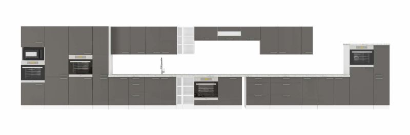 Dvířka na myčku LARA GREY ZM 570 x 446