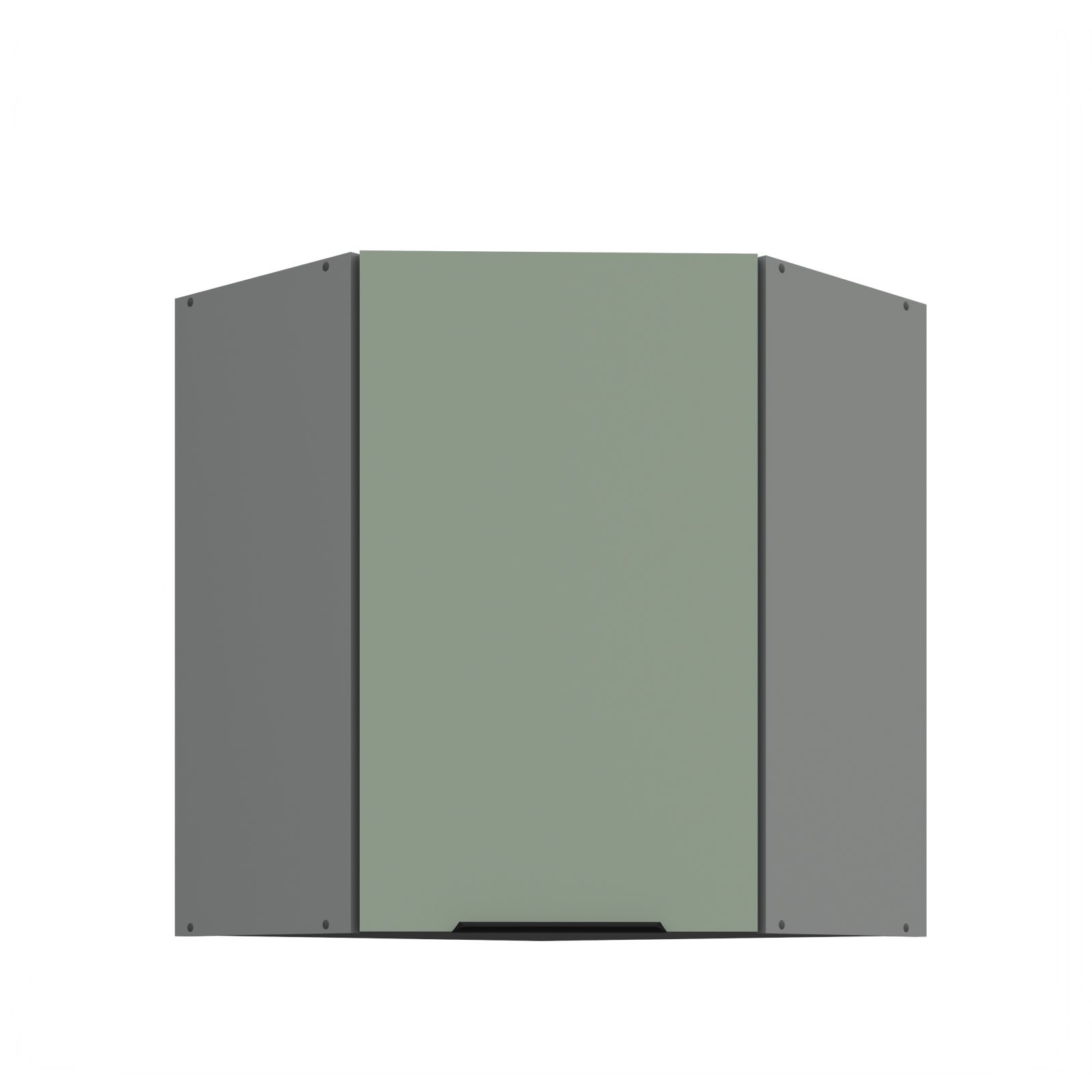 Horní rohová skříňka ARIA ANT MINT 60x60 GN-72 1F (45°)