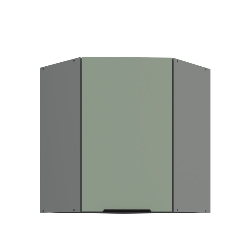 Horní rohová skříňka ARIA ANT MINT 60x60 GN-72 1F (45°)