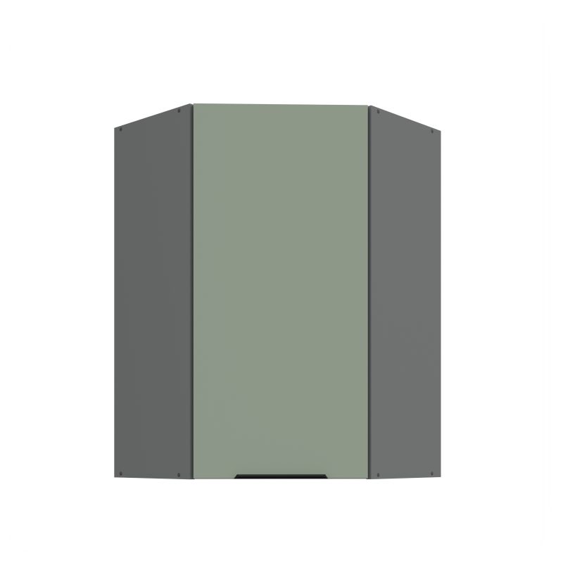 Horní rohová skříňka ARIA ANT MINT 60x60 GN-90 1F (45°)