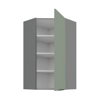 Horní rohová skříňka ARIA ANT MINT 60x60 GN-108 1F (45°)