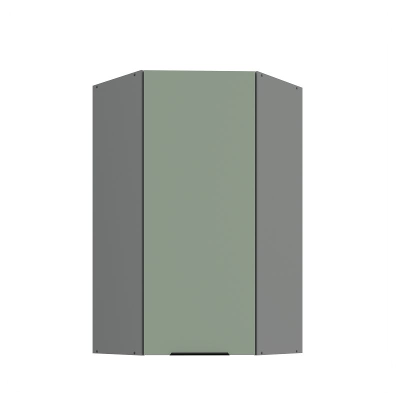 Horní rohová skříňka ARIA ANT MINT 60x60 GN-108 1F (45°)
