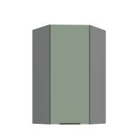 Horní rohová skříňka ARIA ANT MINT 60x60 GN-108 1F (45°)
