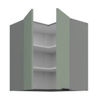 Horní rohová skříňka ARIA ANT MINT 60x60 GN-72 2F (90°)