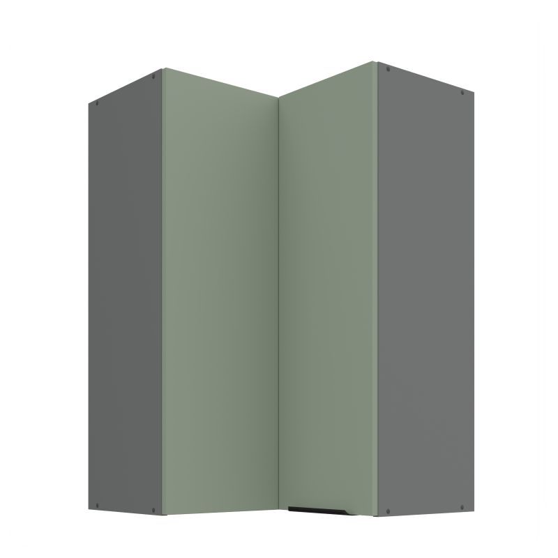 Horní rohová skříňka ARIA ANT MINT 60x60 GN-90 2F (90°)