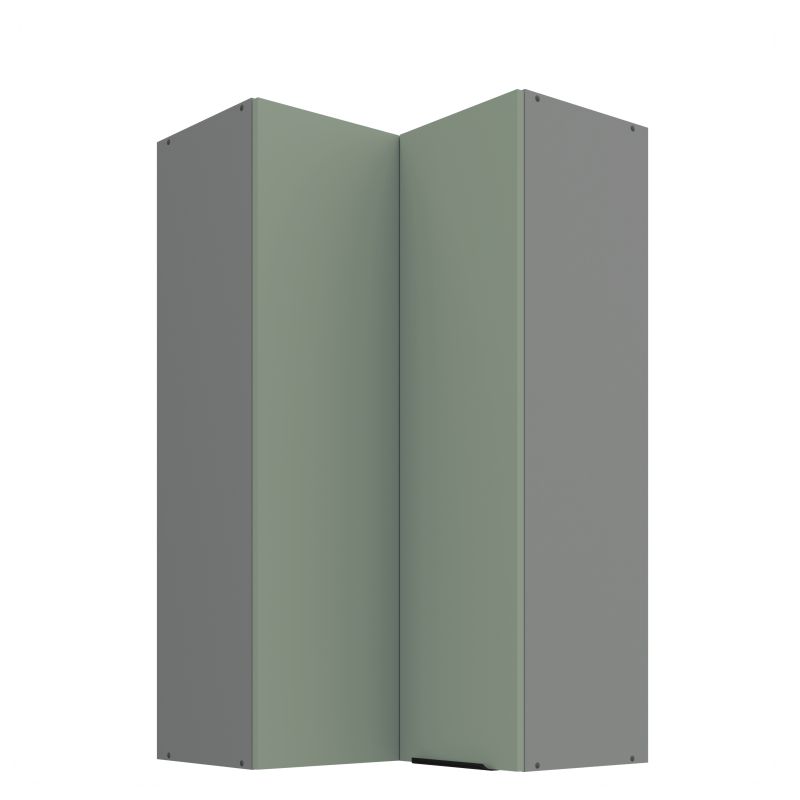 Horní rohová skříňka ARIA ANT MINT 60x60 GN-108 2F (90°)