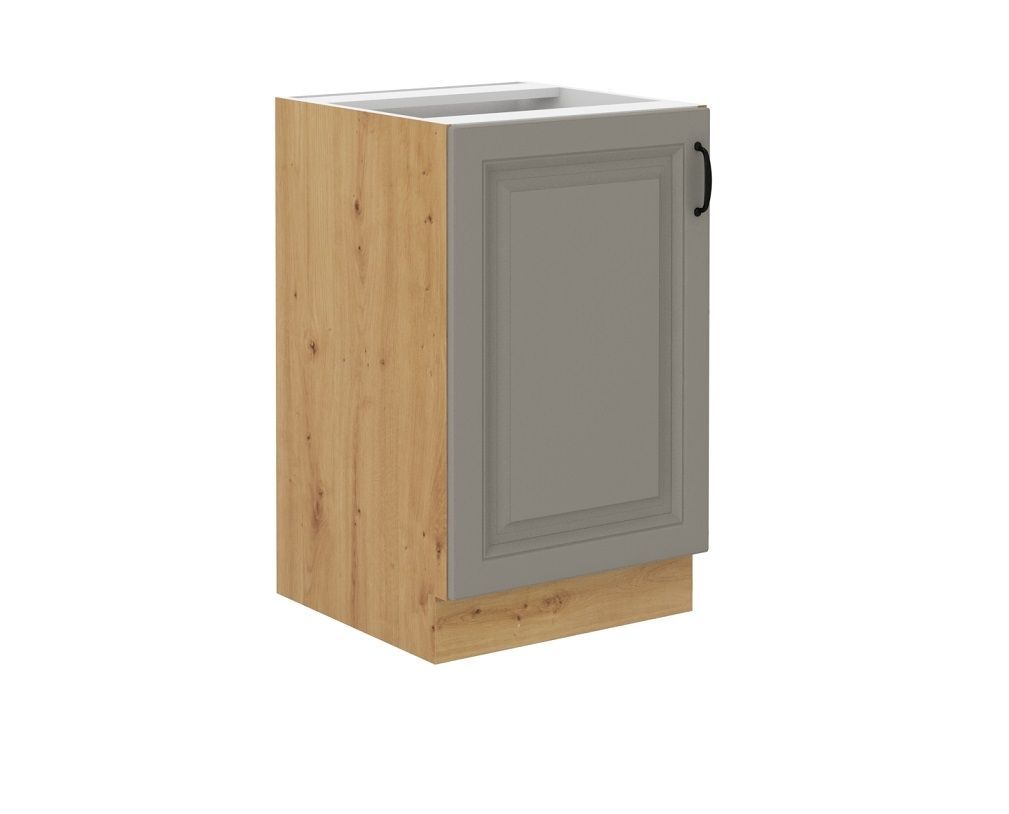 Dřezová skříňka STILLO SVĚTLE ŠEDÁ / ARTISAN  50 ZL 1F BB