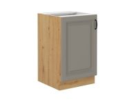 Dřezová skříňka STILLO SVĚTLE ŠEDÁ / ARTISAN  50 ZL 1F BB
