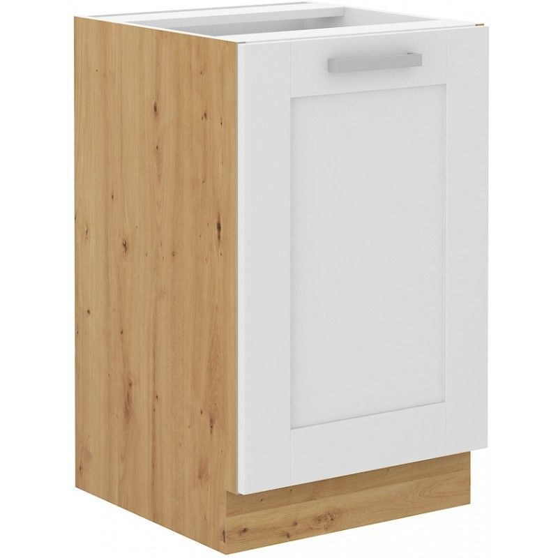 Spodní dřezová skříňka LUNNA BÍLÁ / ARTISAN 50 ZL 1F BB