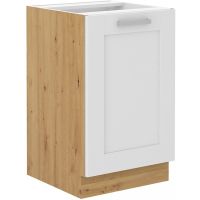 Spodní dřezová skříňka LUNNA BÍLÁ / ARTISAN 50 ZL 1F BB