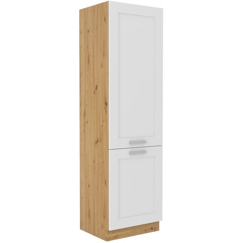 Vysoká potravinová skříň LUNNA BÍLÁ / ARTISAN 60 DK-210 2F