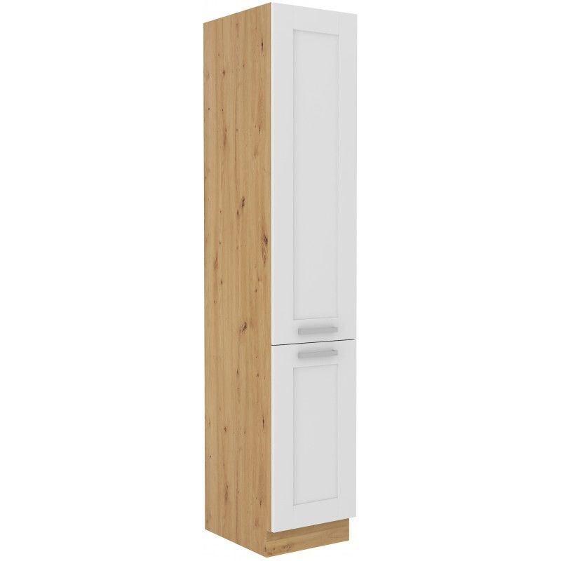 Vysoká potravinová skříň LUNNA BÍLÁ / ARTISAN 40 DK-210 2F