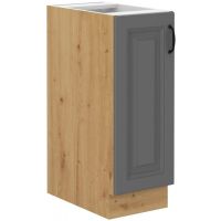 Spodní skříňka kargo koš STILLO TMAVĚ ŠEDÁ / ARTISAN 30 D CARGO BB