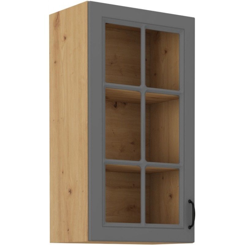 Horní skříňka STILLO TMAVĚ ŠEDÁ / ARTISAN 40 GS-90 1F