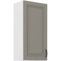 Horní skříňka STILLO SVĚTLE ŠEDÁ / BÍLÁ 45 G-90 1F