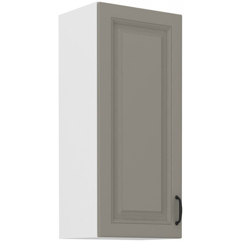 Horní skříňka STILLO SVĚTLE ŠEDÁ / BÍLÁ   40 G-90 1F