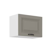Skříňka na digestoř STILLO SVĚTLE ŠEDÁ / BÍLÁ  50 GU-36 1F