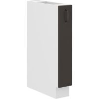 Spodní skříňka kargo koš STILLO GRAPHITE / BÍLÁ  15 D CARGO BB