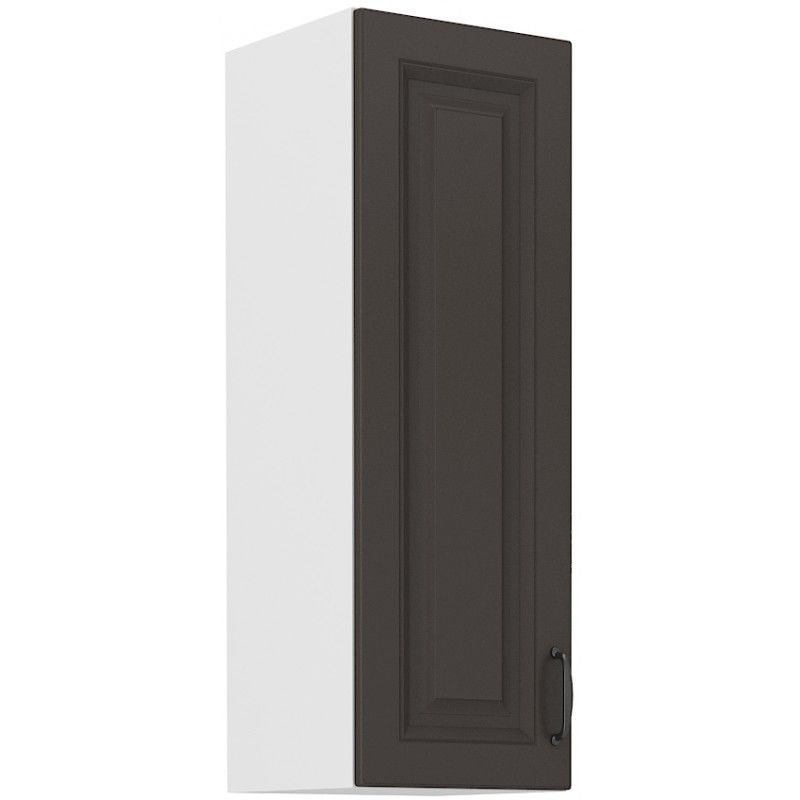 Horní skříňka STILLO GRAPHITE / BÍLÁ 30 G-90 1F