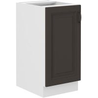 Spodní skříňka STILLO GRAPHITE / BÍLÁ 40 D 1F BB