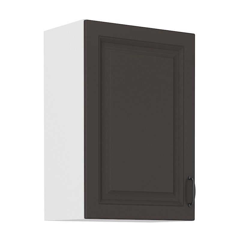 Horní skříňka STILLO GRAPHITE / BÍLÁ  50 G-72 1F