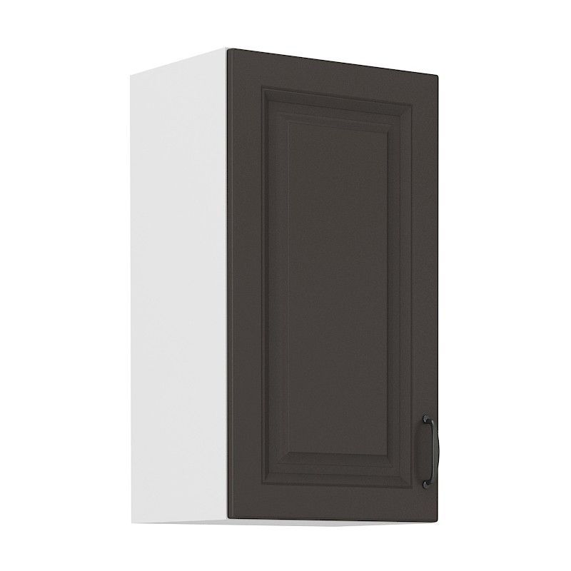 Horní skříňka STILLO GRAPHITE / BÍLÁ  40 G-72 1F