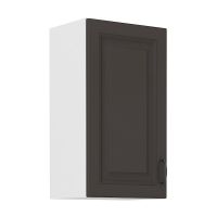 Horní skříňka STILLO GRAPHITE / BÍLÁ  40 G-72 1F