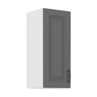 Horní skříňka STILLO TMAVĚ ŠEDÁ / BÍLÁ 30 G-72 1F