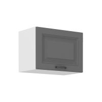 Skříňka na digestoř STILLO TMAVĚ ŠEDÁ / BÍLÁ  50 GU-36 1F