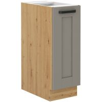 Spodní skříňka kargo koš LUNNA SVĚTLE ŠEDÁ / ARTISAN 30 D CARGO BB