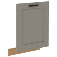 Dvířka na myčku LUNNA SVĚTLE ŠEDÁ / ARTISAN ZM 713 x 596