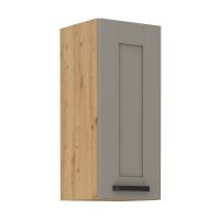 Horní skříňka LUNNA SVĚTLE ŠEDÁ / ARTISAN 30 G-72 1F