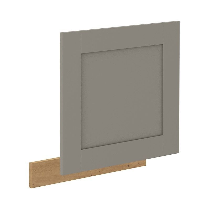 Dvířka na myčku LUNNA SVĚTLE ŠEDÁ / ARTISAN  ZM 570 x 596