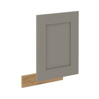 Dvířka na myčku LUNNA SVĚTLE ŠEDÁ / ARTISAN ZM 570 x 446