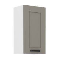 Horní skříňka LUNNA SVĚTLE ŠEDÁ / BÍLÁ  40 G-72 1F