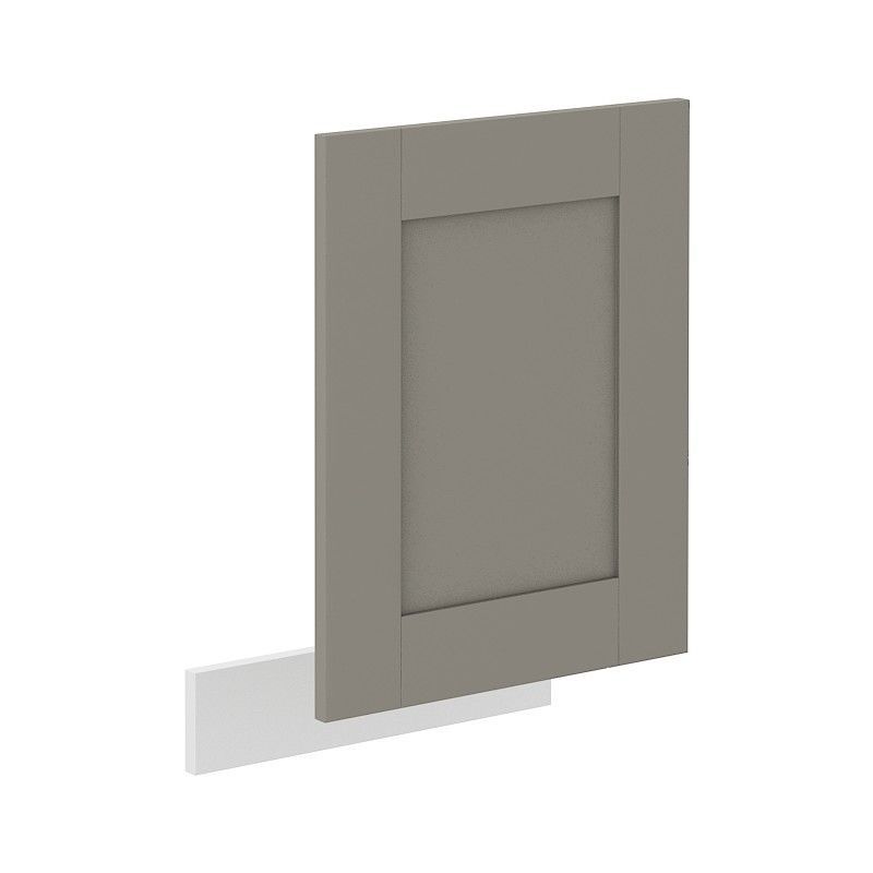 Dvířka na myčku LUNNA SVĚTLE ŠEDÁ / BÍLÁ ZM 570 x 446