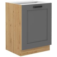 Spodní skříňka LUNNA TMAVĚ ŠEDÁ / ARTISAN 60 D 1F BB