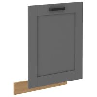 Dvířka na myčku LUNNA TMAVĚ ŠEDÁ / ARTISAN ZM 713 x 596