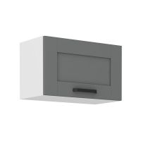 Horní skříňka na digestoř LUNNA TMAVĚ ŠEDÁ / BÍLÁ  60 GU-36 1F