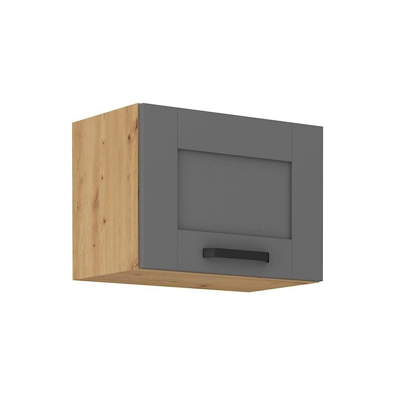 Horní skříňka na digestoř LUNNA TMAVĚ ŠEDÁ / ARTISAN 50 GU-36 1F