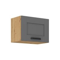 Horní skříňka na digestoř LUNNA TMAVĚ ŠEDÁ / ARTISAN 50 GU-36 1F