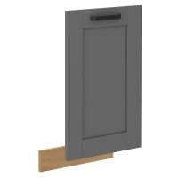 Dvířka na myčku LUNNA TMAVĚ ŠEDÁ / ARTISAN ZM 713 x 446