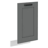 Dvířka na myčku LUNNA TMAVĚ ŠEDÁ / BÍLÁ  ZM 713 x 446