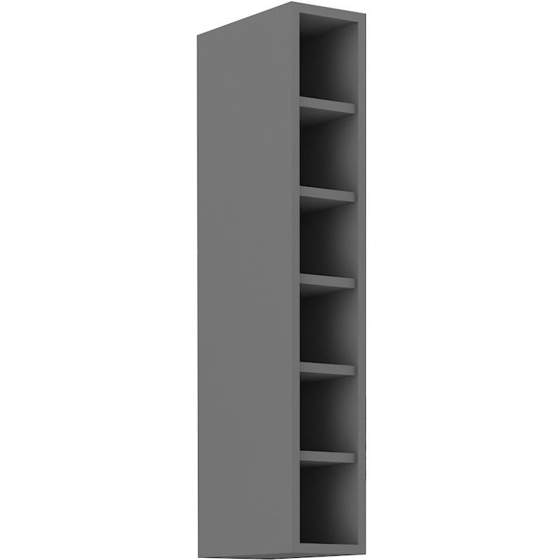 Horní regál ANTRACIT 15 G-90 OTW