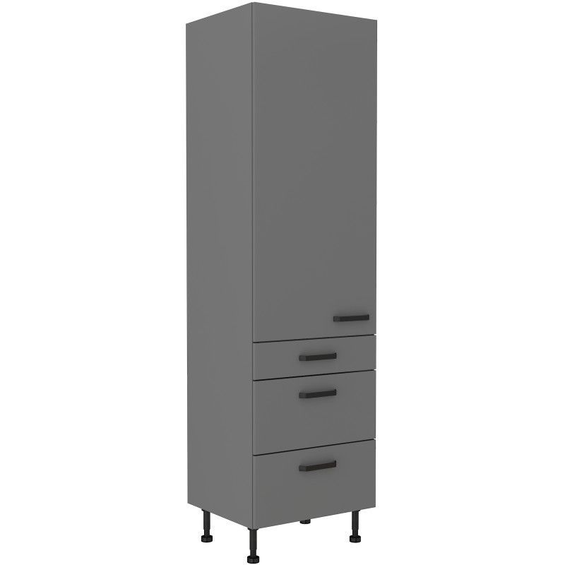 Vysoká skříň se zásuvkami NESA 60 DKS-215 3S1F