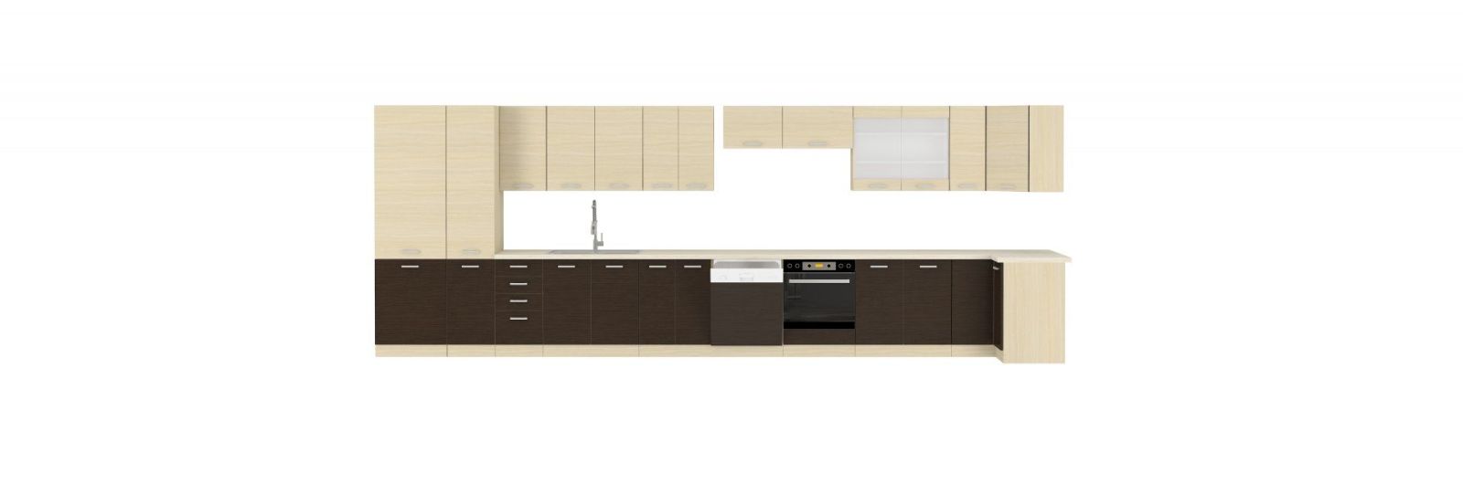 Spodní skříňka CHAMONI 60 D 2F BB
