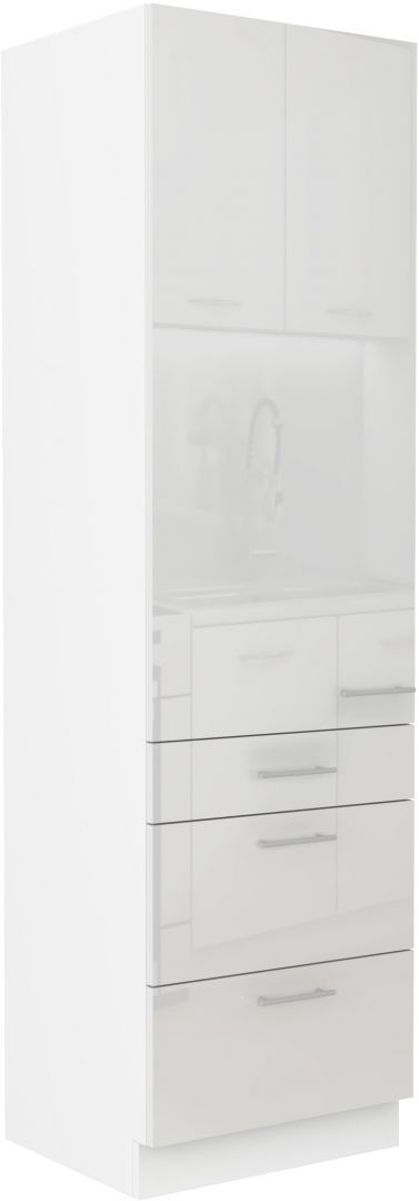 Potravinová skříň LARA WHITE 60 DKS-210 3S 1F