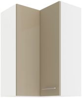 Horní rohová skříňka LARA CAPPUCINO 60x60 GN-90 2F