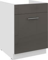 Dřezová skříňka LARA GREY 60 ZL 1S BB