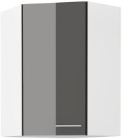 Horní rohová skříňka LARA GREY 60x60 GN-90 1F